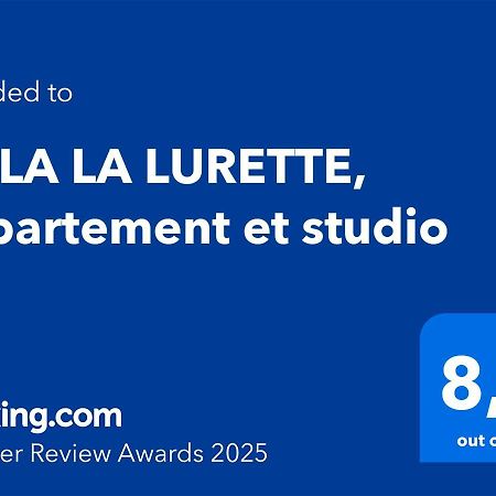 Villa La Lurette, Appartement Et Studio Saint-Etienne-les-Orgues Ngoại thất bức ảnh