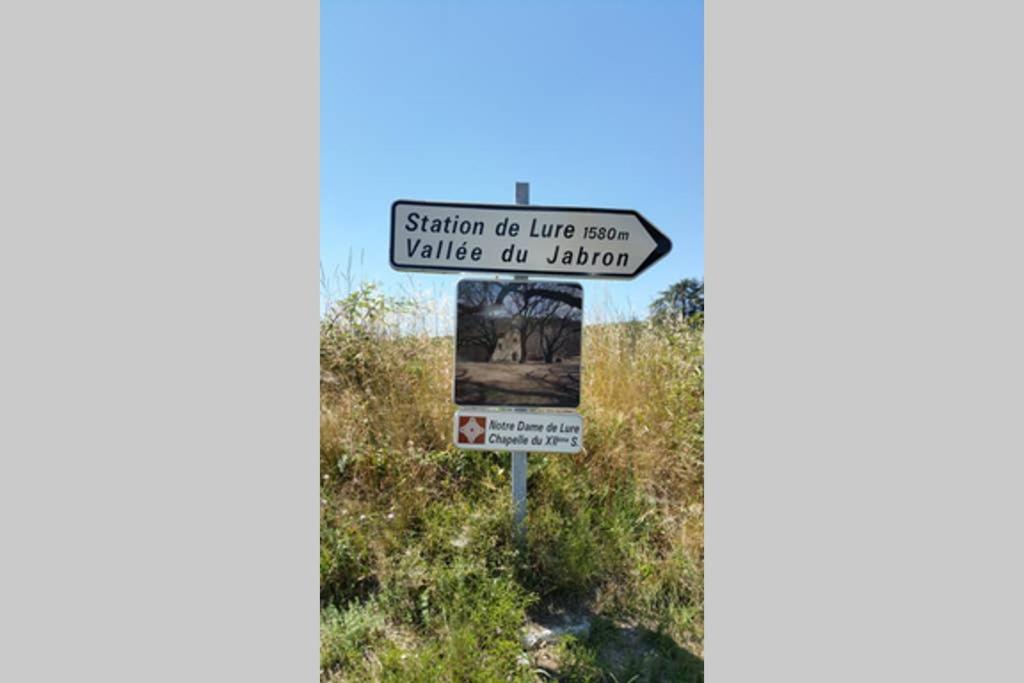 Villa La Lurette, Appartement Et Studio Saint-Etienne-les-Orgues Ngoại thất bức ảnh
